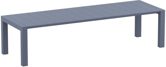 Siesta Vegas Table de jardin extensible Xl 260/300 cm Gris foncé