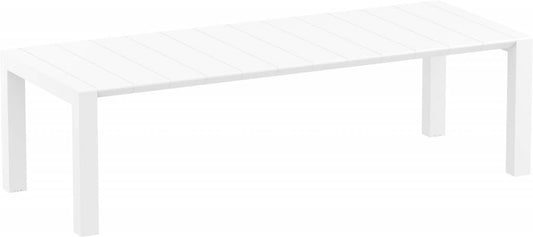Siesta Vegas Table de jardin extensible Xl 260/300 cm Blanc