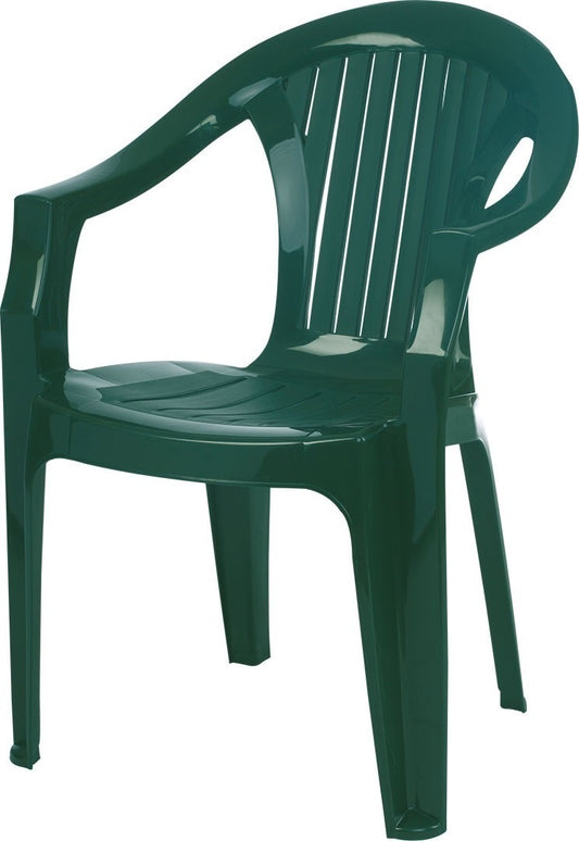 Siesta Lola Chaise de jardin empilable 35 pièces vert (par 2 pièces)