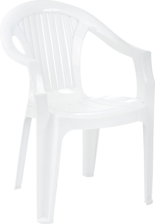 Siesta Lola Chaise de jardin empilable 35 pièces blanc (par 2 pièces)