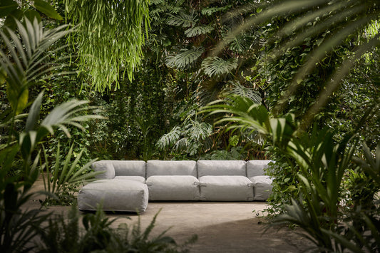 The Outsider Canapé en forme de pantoufle Papsak Modular Olefin