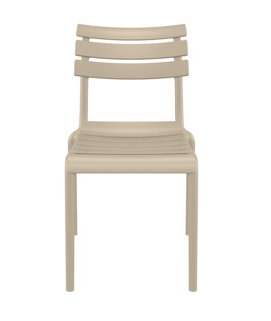 Siesta Helen Chaise de jardin empilable Taupe (par 2 pièces)