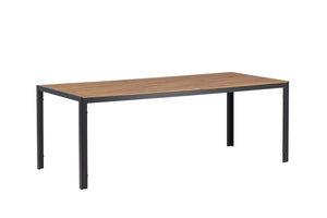 The Outsider Maeve 205X90Cm Polywood Wood-look Black The Outsider Maeve 205X90Cm Polywood Wood-look Black