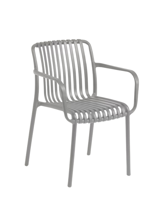 The Outsider Chaise de jardin empilable Archie Gris