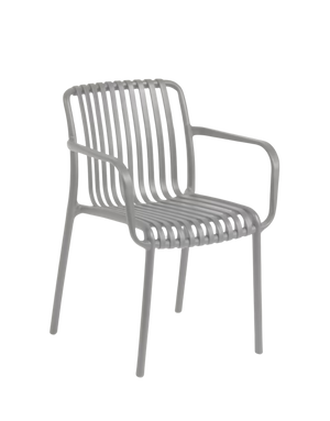 The Outsider Chaise de jardin empilable Archie Gris The Outsider Chaise de jardin empilable Archie Gris