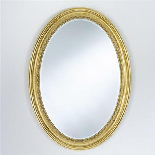 Miroir AMANDINE Classique Oval Gold 75x105 cm