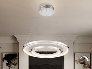 LAMPE LED LARIS 82Ø CHROME LAMPE LED LARIS 82Ø CHROME