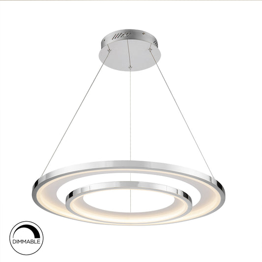 LAMPE LED LARIS 82Ø CHROME