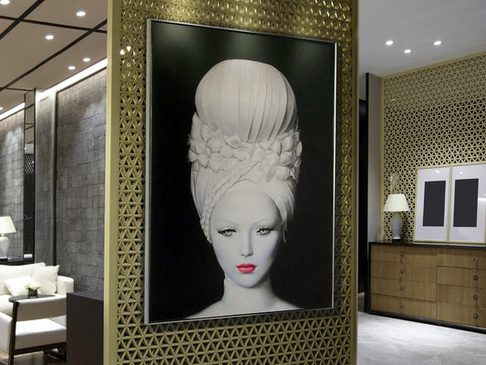 TOILE IMPRIMÉE VESTA 110x150