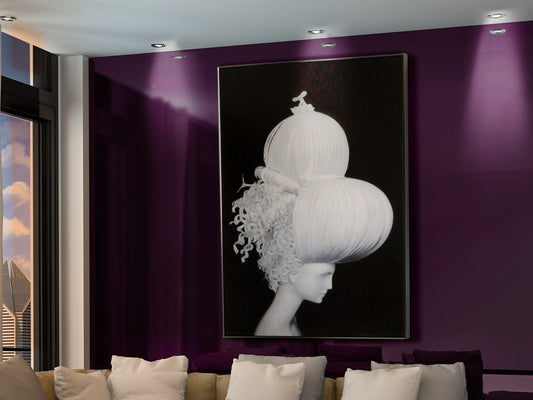 TOILE IMPRIMÉE TALIA 110x150