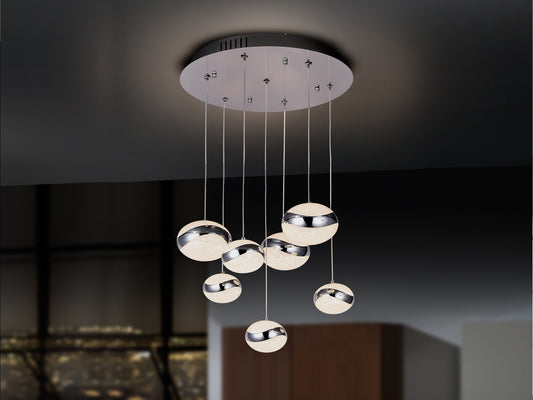 LAMP LED LIPSE 7 L CHROME