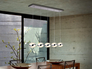 LAMP LED LIPSE 5 L CHROME LAMP LED LIPSE 5 L CHROME