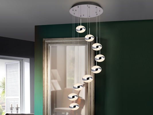 LAMP LED LIPSE 9 L CHROME