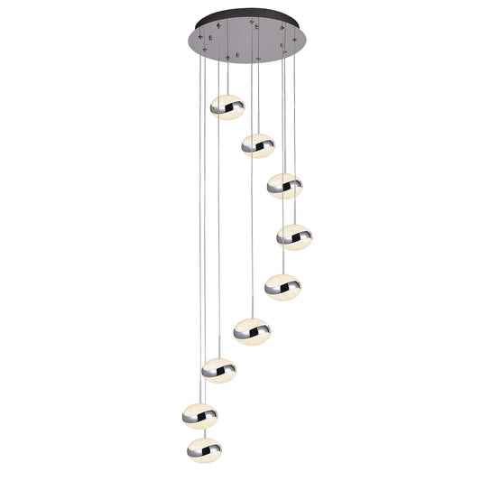 LAMP LED LIPSE 9 L CHROME