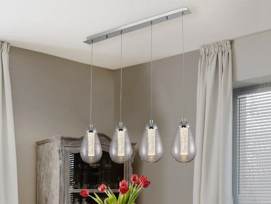 LAMPE TACCIA 4L LED CHROME