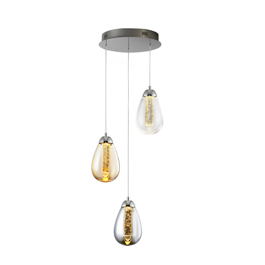 LAMPE TACCIA 3L CHROME/COULEUR