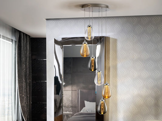 LAMPE TACCIA 6L CHROME/COULEUR