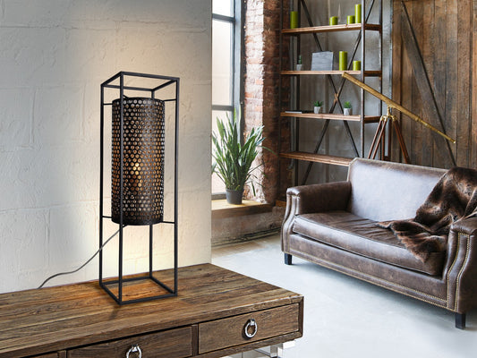 LANTERNE PETITE VERA NOIR/OR