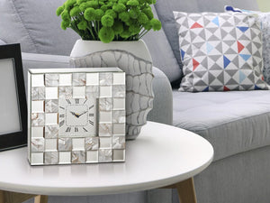 HORLOGE DE TABLE NACAR 28x28 HORLOGE DE TABLE NACAR 28x28