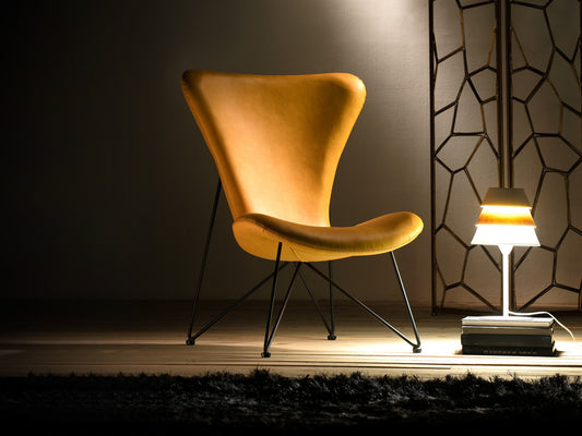 FAUTEUIL JOYCE JAUNE