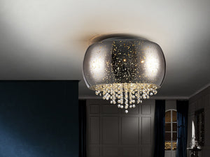 PLAFONNIER CAELUM CHROMÉ 5G9 Ø40 PLAFONNIER CAELUM CHROMÉ 5G9 Ø40