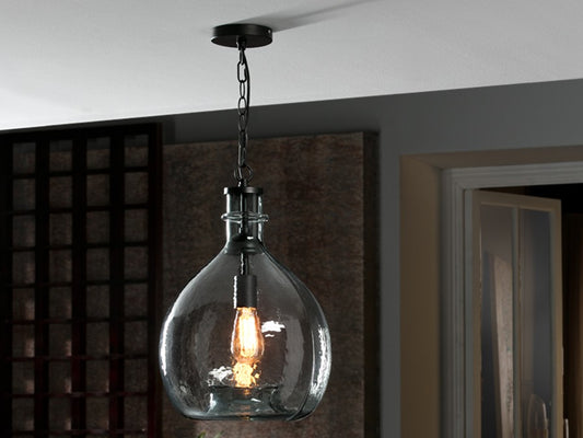 LAMPE LAIA BLEU Ø33