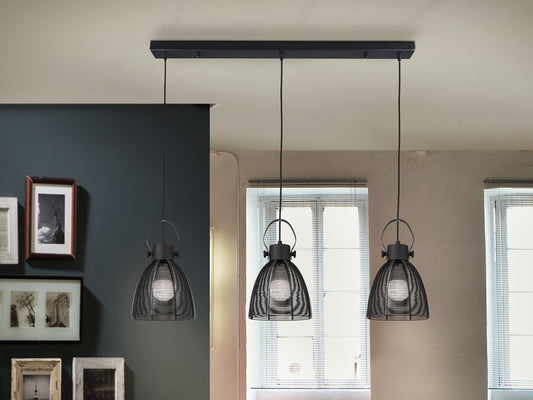 LAMPE 3L TABATHA NOIR