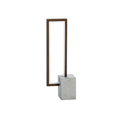 LAMPE TABLE LED LIMIT MARRON