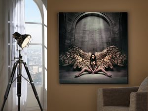 PHOTO ANGEL CAIDO 100x100 PHOTO ANGEL CAIDO 100x100