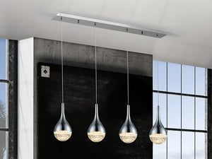 LAMPE 4L ELIE CHROME LAMPE 4L ELIE CHROME
