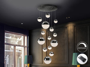 LAMP 14L LED SPHERE CR Ø60 DIM LAMP 14L LED SPHERE CR Ø60 DIM