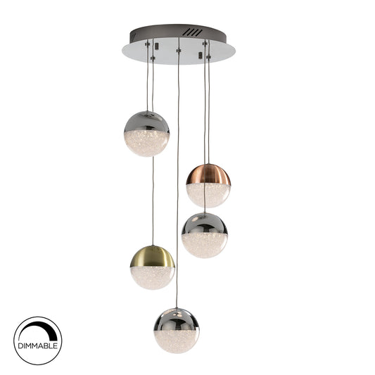 LAMPE 5L LED SPHÈRE COULEUR