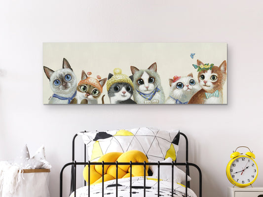 ACRYLIQUE MIAU 150x50