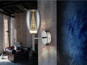 APPLIQUE NEBULA 1L LED CHROME APPLIQUE NEBULA 1L LED CHROME