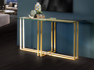 CONSOLE AUREA OR 150X40 LED CONSOLE AUREA OR 150X40 LED