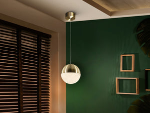 LAMP 1L LED SPHERE Ø20 LAITON LAMP 1L LED SPHERE Ø20 LAITON