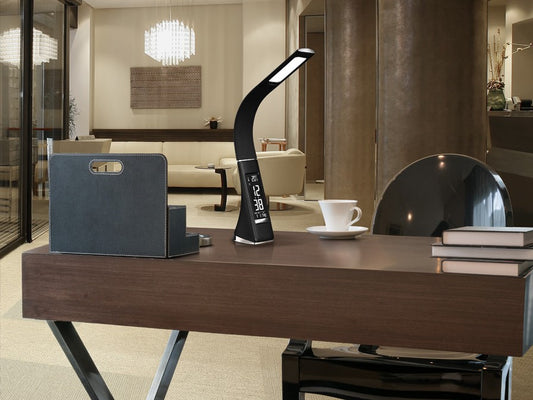 LAMPE TABLE LED ALIVE NOIR