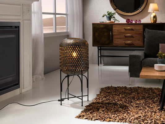 LAMPE LED SPHÈRE Ø12 LAITON