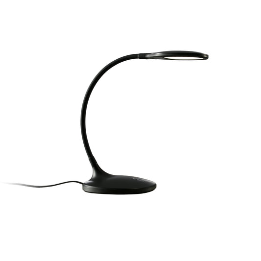 LAMPE TABLE LED SCOOP NOIR