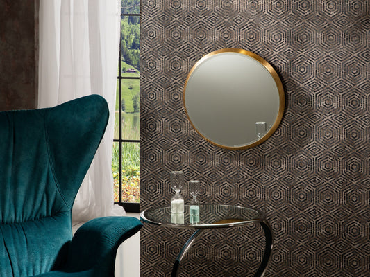 MIROIR ARIES ROND 44Ø OR