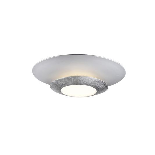 PLAFONNIER LED HOLE ARGENT Ø42