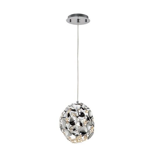 LAMPE 1L NARISA Ø18 CHROMÉ