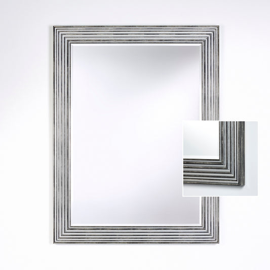 Miroir encadré Ronda Dark Rect. Rectangle 93 X 122 cm