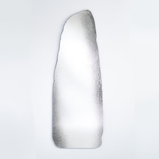 Miroir ROCCA Modern Oval Argent/Noir 64x175 cm