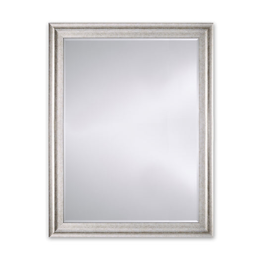 Miroir Metz Silver Rect Rectangle Argent usé 90 X 119 cm