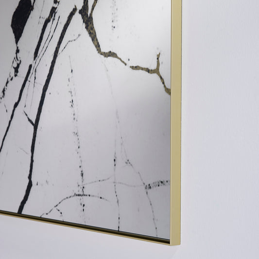 Miroir Marble Rectangle Bronze 83 X 121 cm