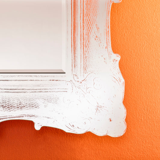 Miroir encadré Versailles Rectangle Miroir + Transparant 106 X 125 cm