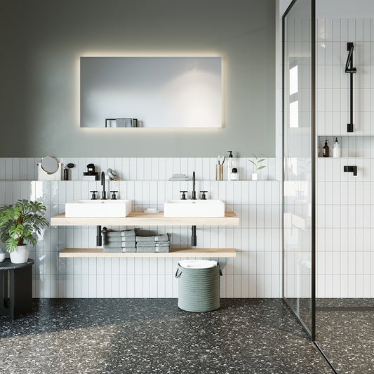 Miroir Salle de bain B.Ambi.2 Rectangle 90 X 70 cm