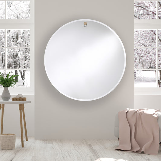 Miroir Globo Ronde Miroir 125 X 123 cm