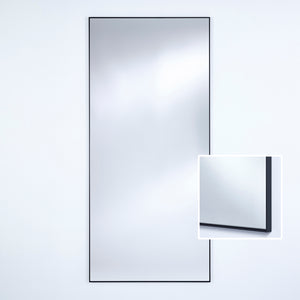 Miroir Lucka Black XL Rectangle Noir 80 X 175 cm Miroir Lucka Black XL Rectangle Noir 80 X 175 cm